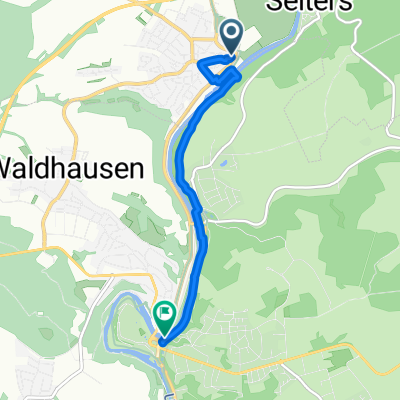 Löhnberg Weilburg (Lahnradweg)