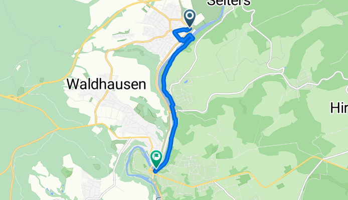 Löhnberg Weilburg (Lahnradweg)