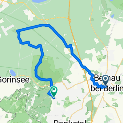 Route nach Panketal
