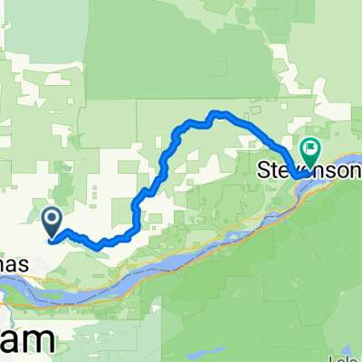 SE 357th Ave, Washougal to E Loop Rd, Stevenson