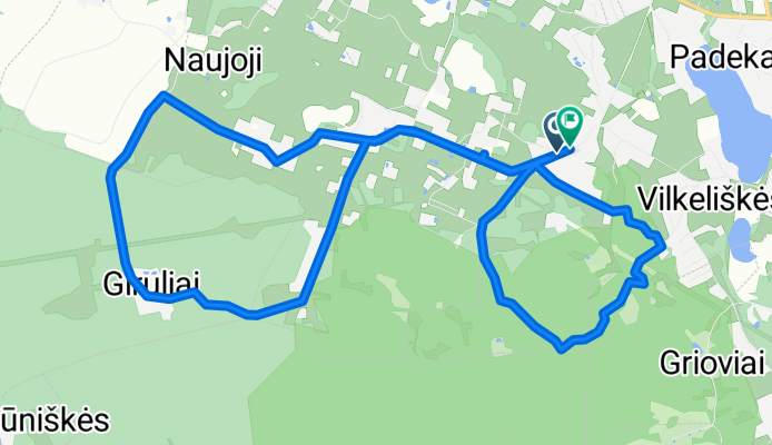 Kriaučiūnų g., Vilnius to Kriaučiūnų g., Vilnius