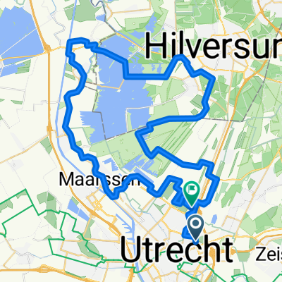 Route in Utrecht
