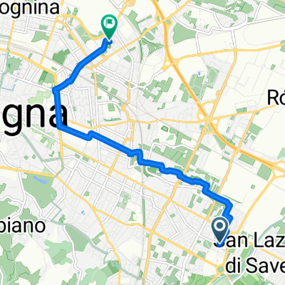 Da Passaggio Giovanni Palatucci a Via Corrado Masetti