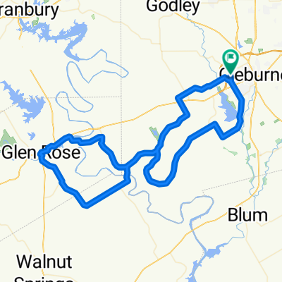 N Nolan River Rd, Cleburne to N Nolan River Rd, Cleburne