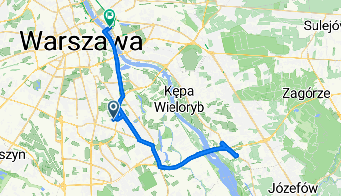Dzikich Jabłoni, Warsaw to Zamoście, Warsaw