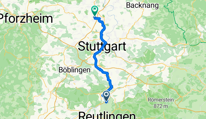 Von Pliezhausen bis Asperg