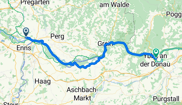 Enns - Ybbs an der Donau