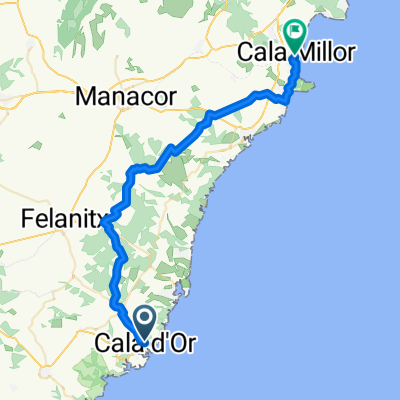 From Santanyí to Son Servera