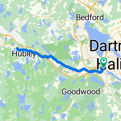 Joseph Howe Dr, Halifax to Craigmore Dr, Halifax