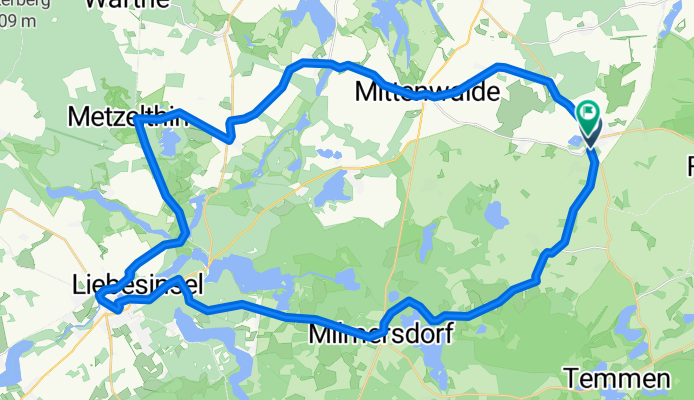 Gerswalde-Templin-Gerswalde