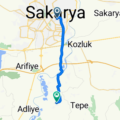 Bahçe Sk., Adapazarı to Kemaliye Cd., Arifiye