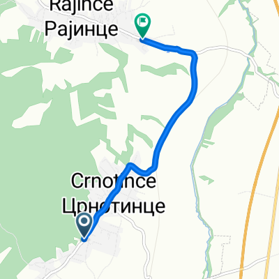 Crnotince, Preševo to Rajince, Preševo