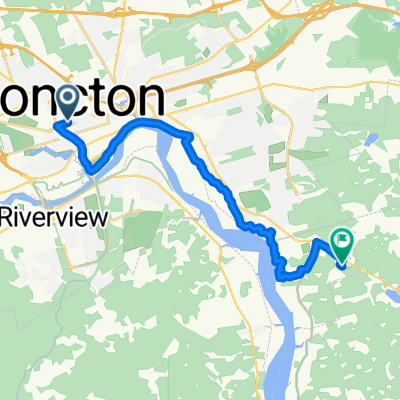 Norwood Ave, Moncton to Raphael St, Dieppe