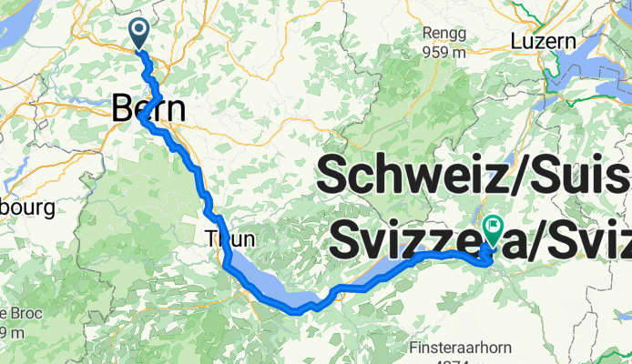 Mönchweg, Lätti to Dorf, Hasliberg-Wasserwendi