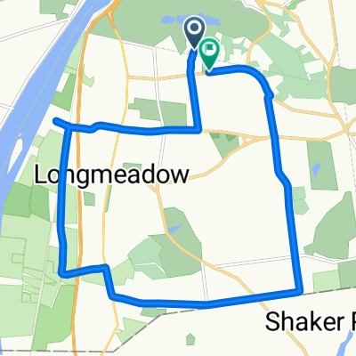 Park Dr, Springfield to Park Dr, Longmeadow