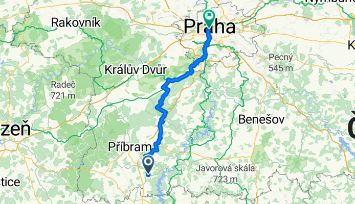 Milín - Prag