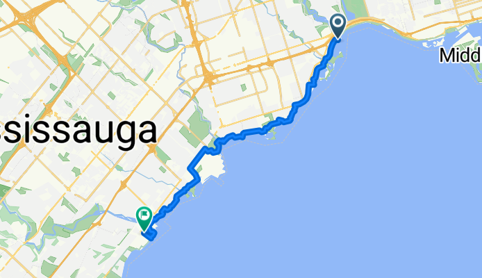 Great Lakes Waterfront Tr, Toronto to Lakeshore Rd W, Mississauga