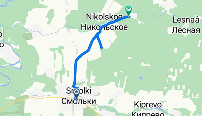 1 маршрут