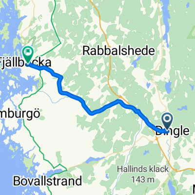 Kustvägen, Dingle a Jasminvägen, Fjällbacka