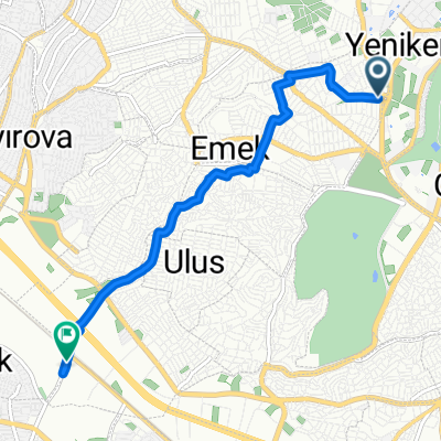 Issıkgöl Caddesi to Osmangazi