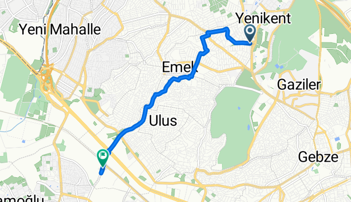 Issıkgöl Caddesi to Osmangazi