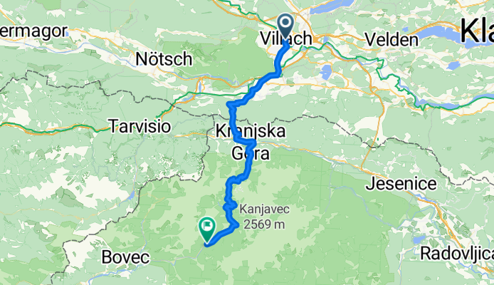 Villach - Bovec