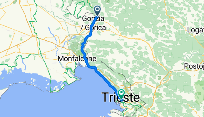 Solkan - Triest