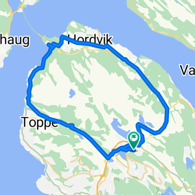 Route to Langarinden nedre