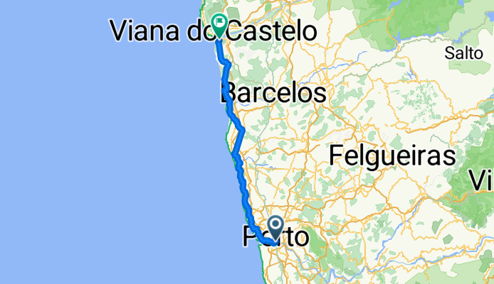 Porto - Viana do Castelo