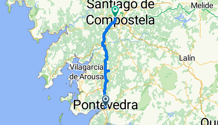 Pontevedra - Santiago de Compostela
