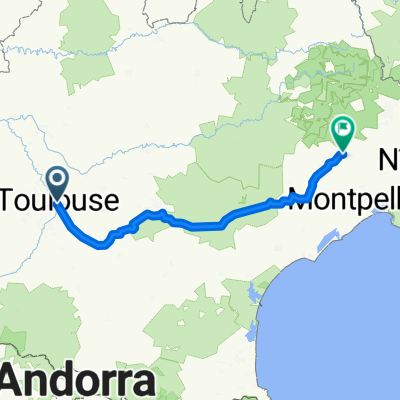 From Toulouse to Saint-Bauzille-de-Putois