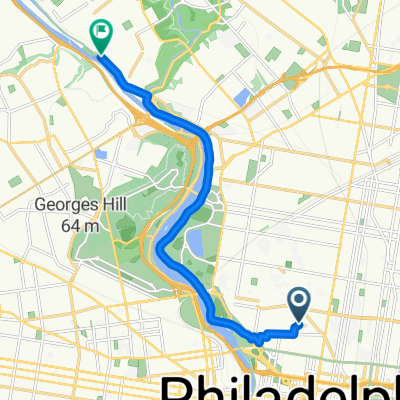 Wylie St, Philadelphia to Lock St, Philadelphia