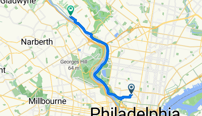 Wylie St, Philadelphia to Manayunk Bridge Trail, Philadelphia
