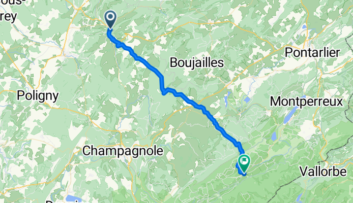 Arbois - Frasne
