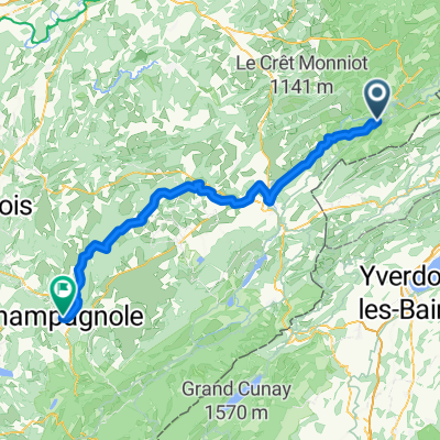Pontarlier - Champagnole