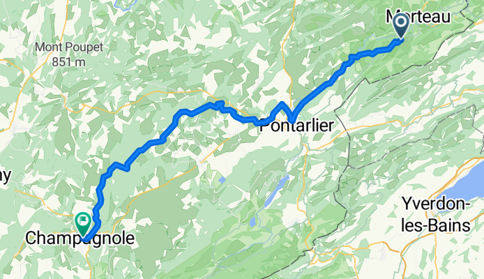 Pontarlier - Champagnole