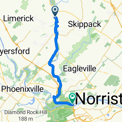Perkiomen Trail, Collegeville to Sullivan Ln, King Of Prussia