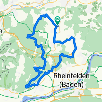 Trailrunde Dinkelberg/Rührberg