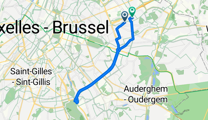 Avenue des Constellations to Avenue des Gémeaux