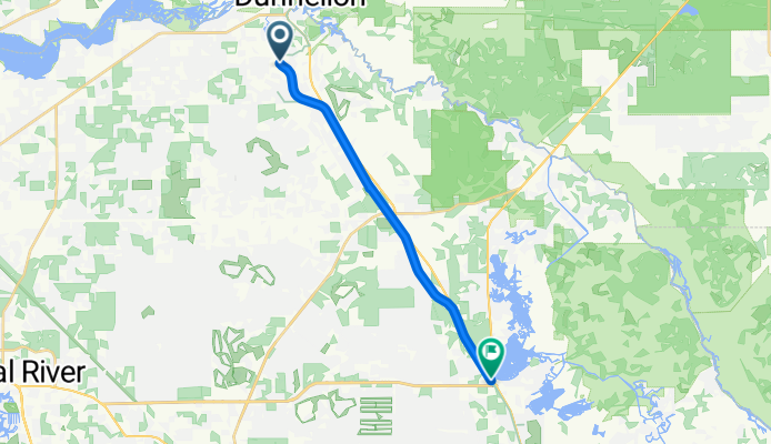 Withlacoochee State Trail, Citrus Springs to Withlacoochee State Trail, Hernando