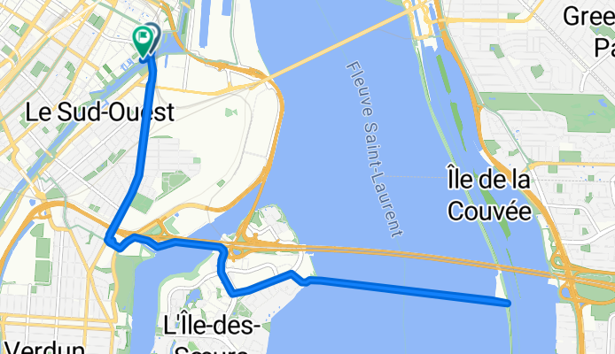 Rue Murray, Montréal à Rue du Séminaire, Montréal