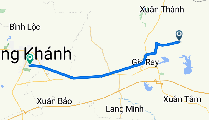 Moderate route