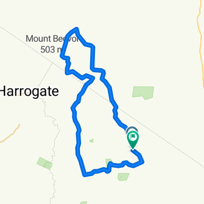 Lavender Cycling Trail 4 - Rockleigh church to Rockleigh &amp; loop back