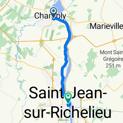 De Boulevard Fréchette à Rue Champlain C