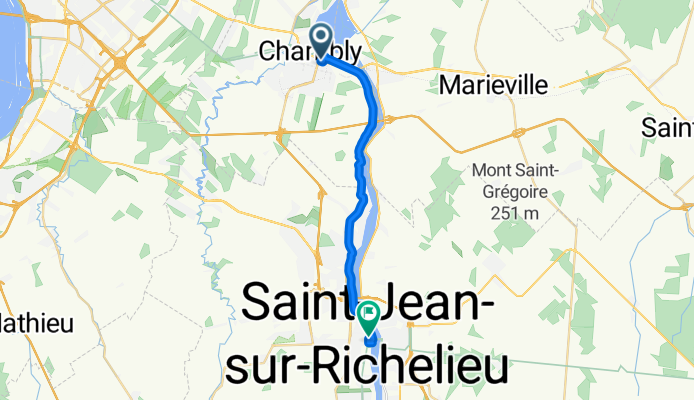 De Boulevard Fréchette à Rue Champlain C