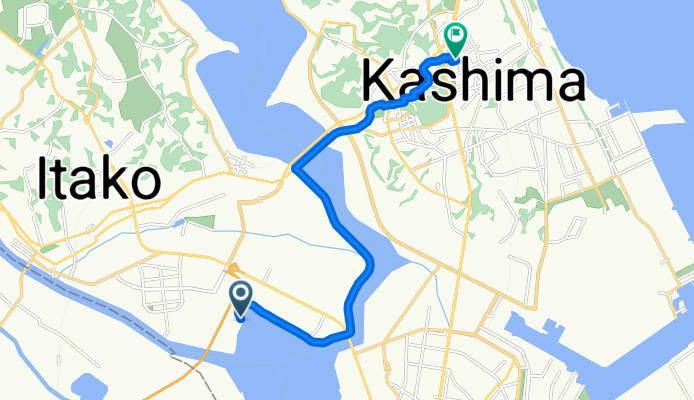 潮来市 まで２３３２−１３７