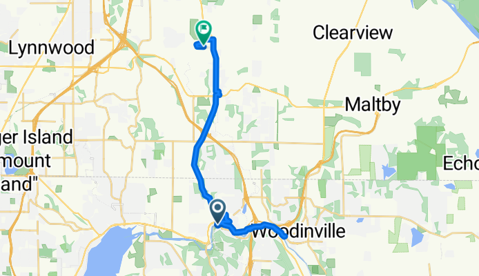 Woodinville Dr, Bothell to 13th Dr SE, Bothell