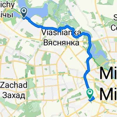Ратомская улица, Минск до 2-й переулок Розы Люксембург, Минск