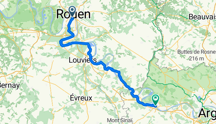 Day 2: Rouen - Rosny-sur-Seine