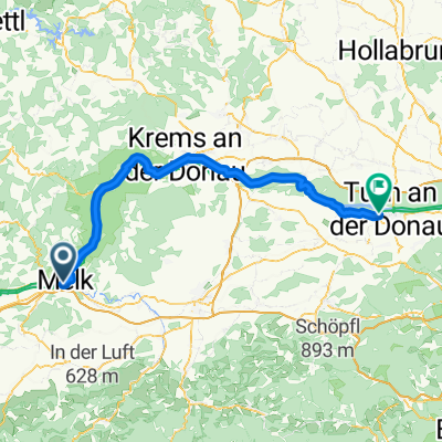 Melk Bahnhof nach Josef Reiter Straße